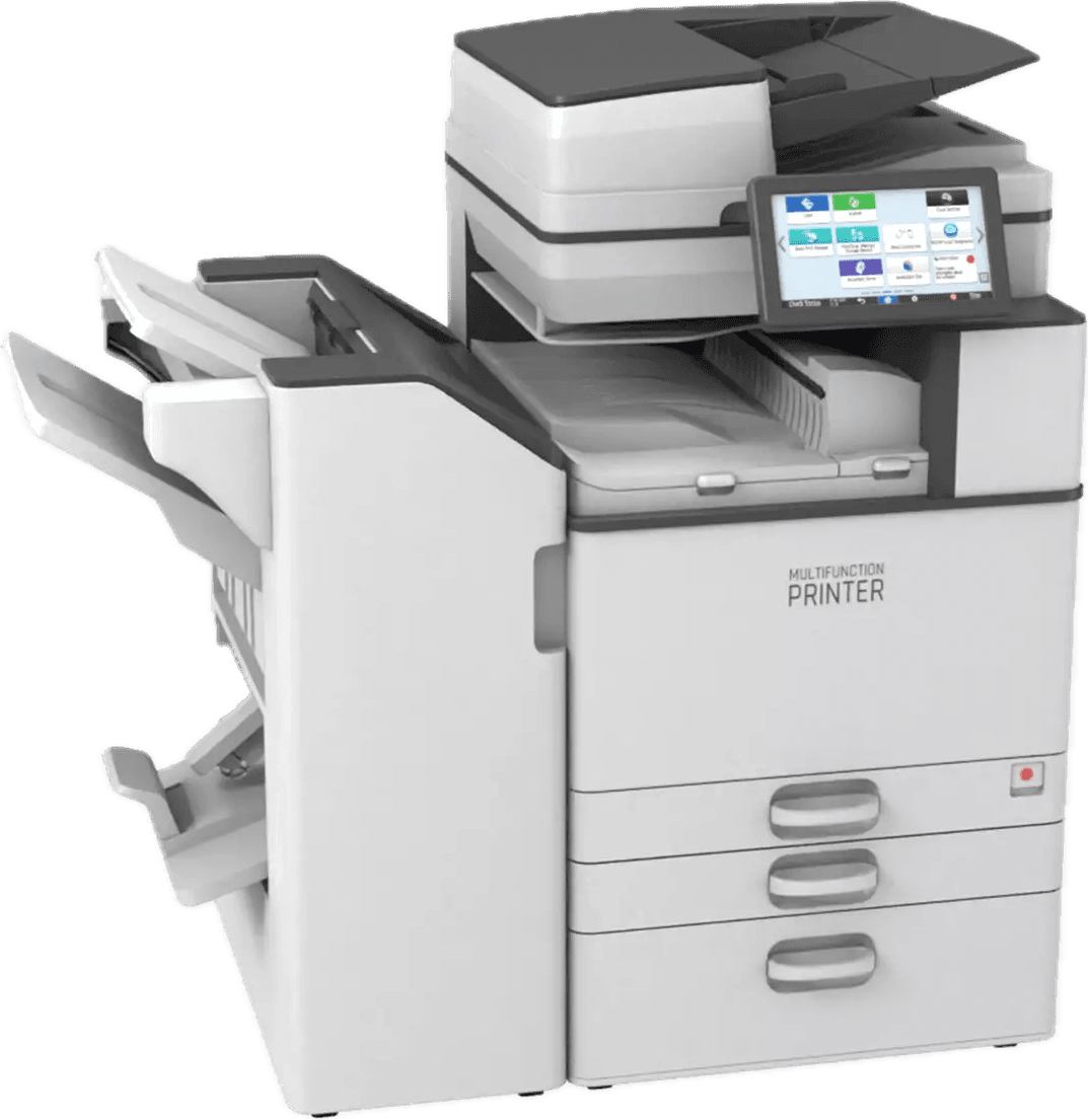 Profesjonalna drukarka wielofunkcyjna dla biznesu, którą obsługują drukarnie partnerskie DobrePrinty w mieście Gdańsk